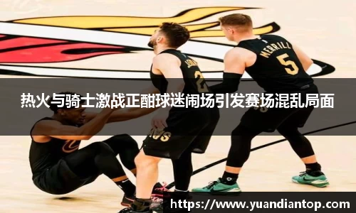 热火与骑士激战正酣球迷闹场引发赛场混乱局面
